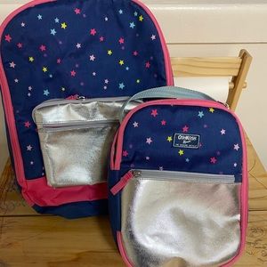 Oshkosh backpack & matching lunch box